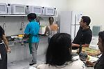 Experiência do curso de Nutrição com o Secretário André Fraga