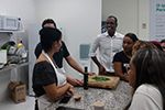 Experiência do curso de Nutrição com o Secretário André Fraga