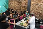 Experiência do curso de Nutrição com o Secretário André Fraga
